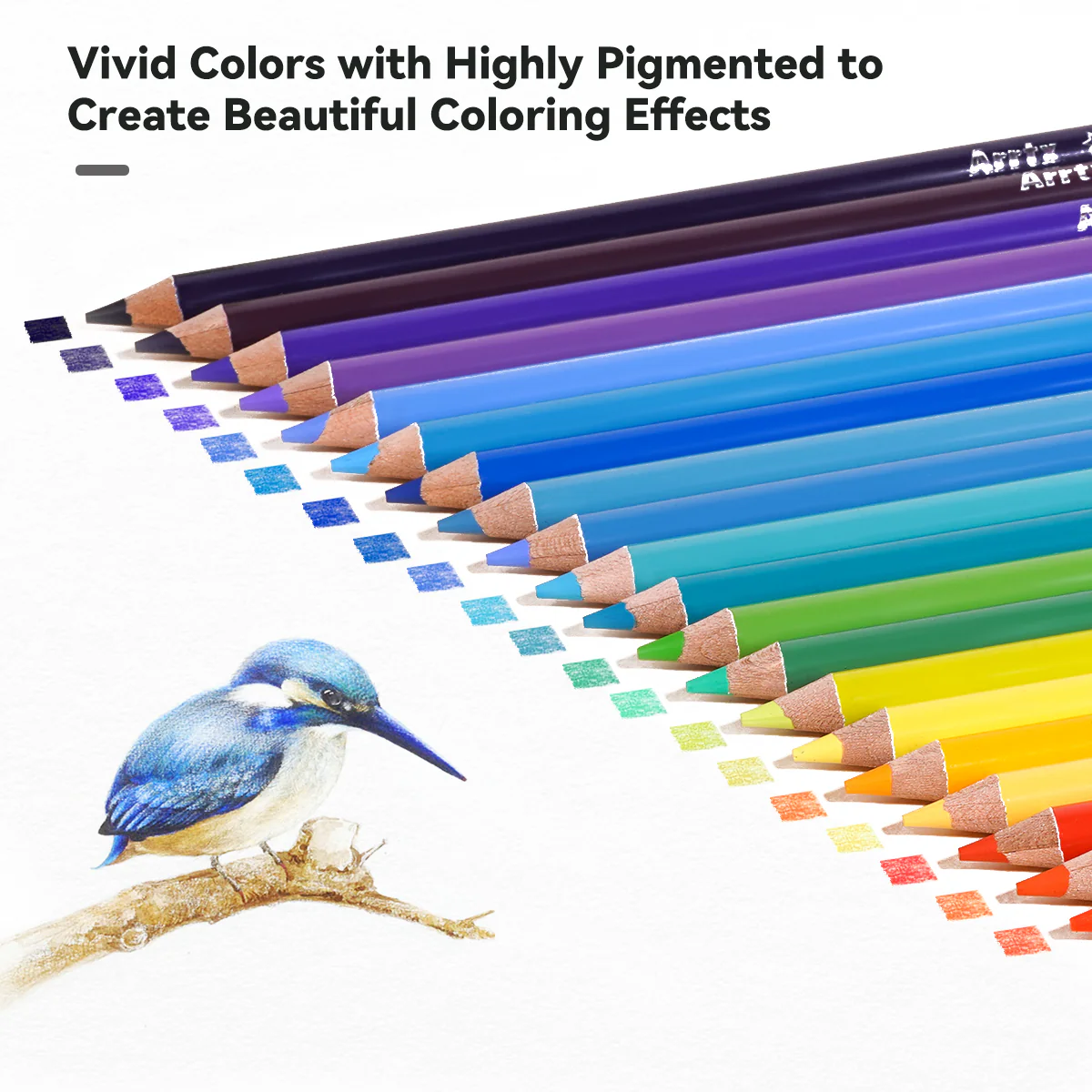 Arrtx Colored Pencils Set Drawing Pencils - Image 7