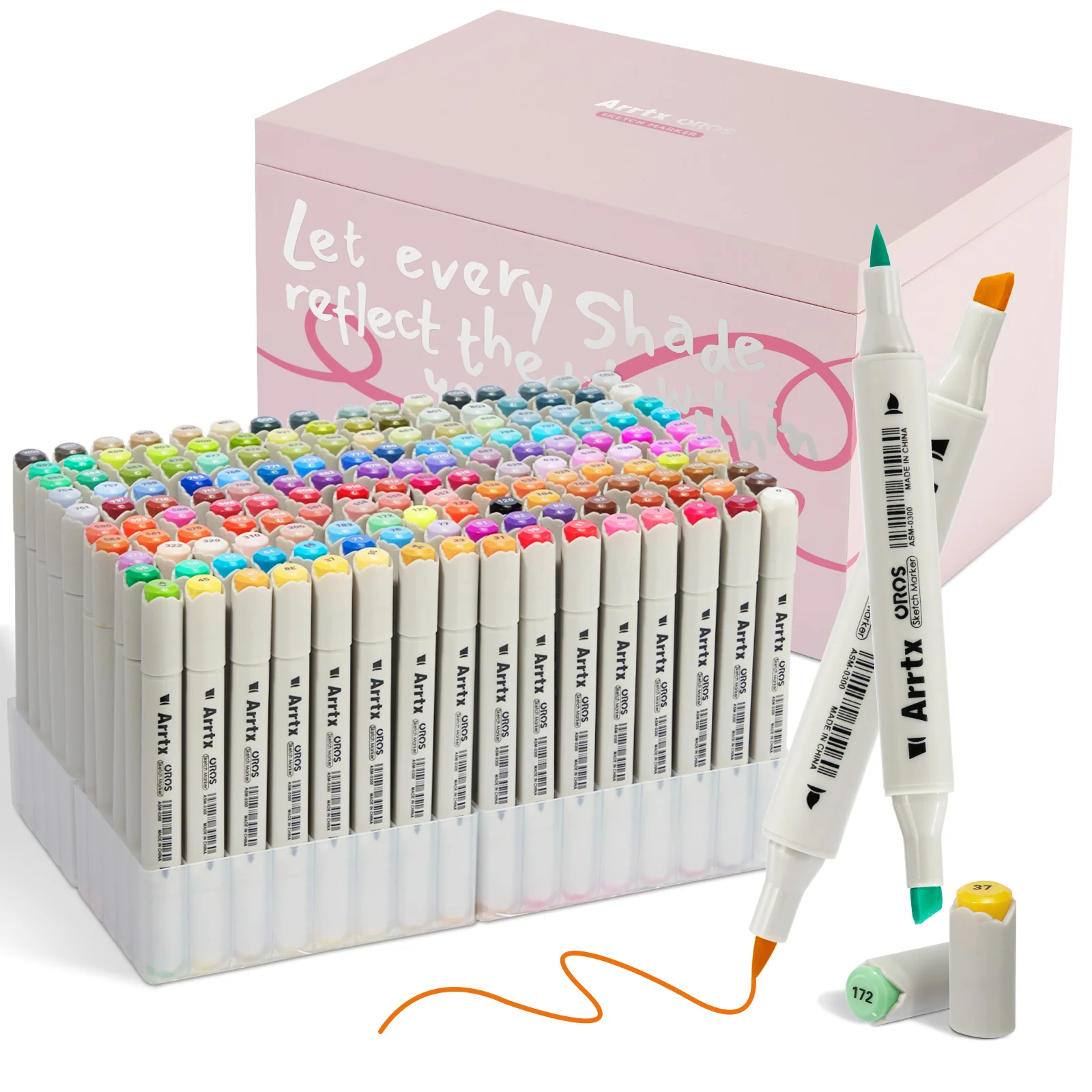 Arrtx OROS 160 Alcohol Markers Dual Tip Paint Markers - Image 12