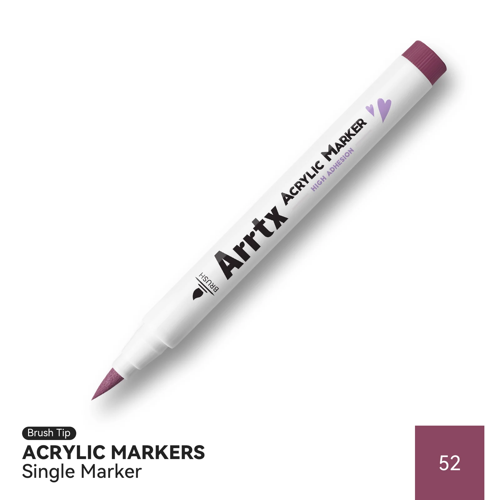 Arrtx Single Color Acrylic Paint Marker 52