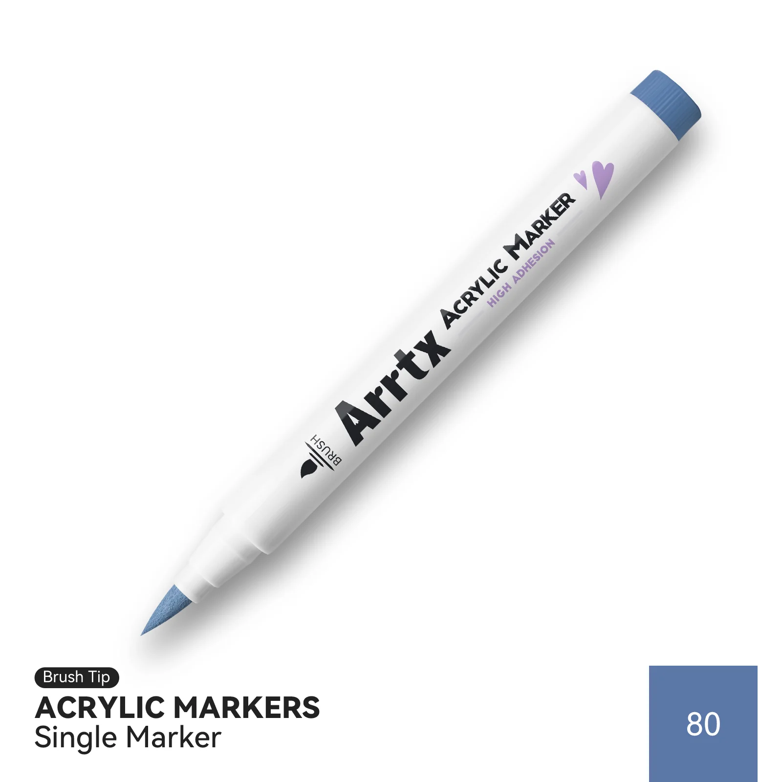 Arrtx Single Color Acrylic Paint Marker 80
