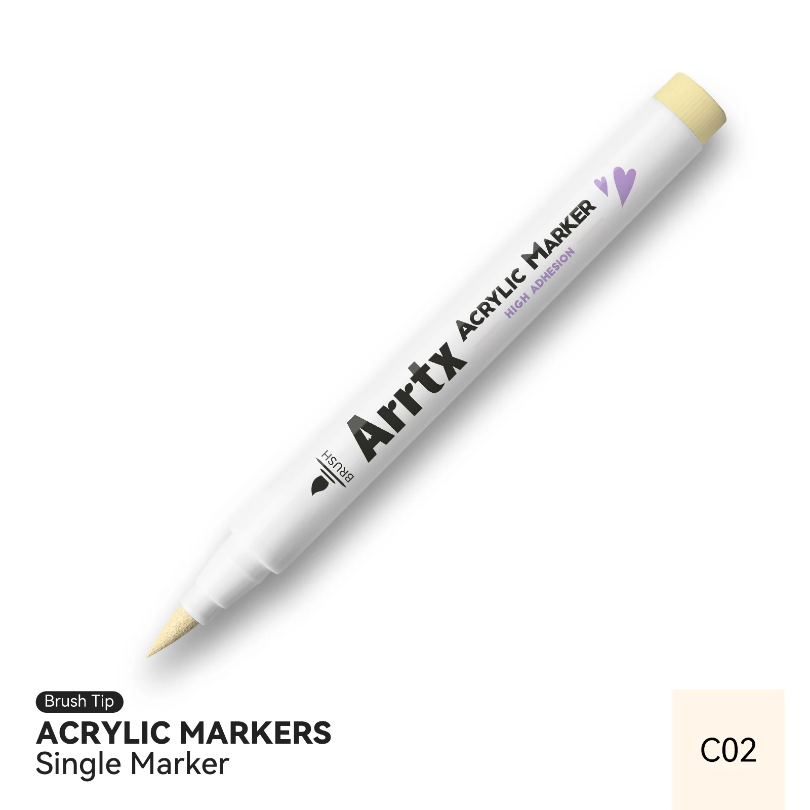 Arrtx Single Color Acrylic Paint Marker C02