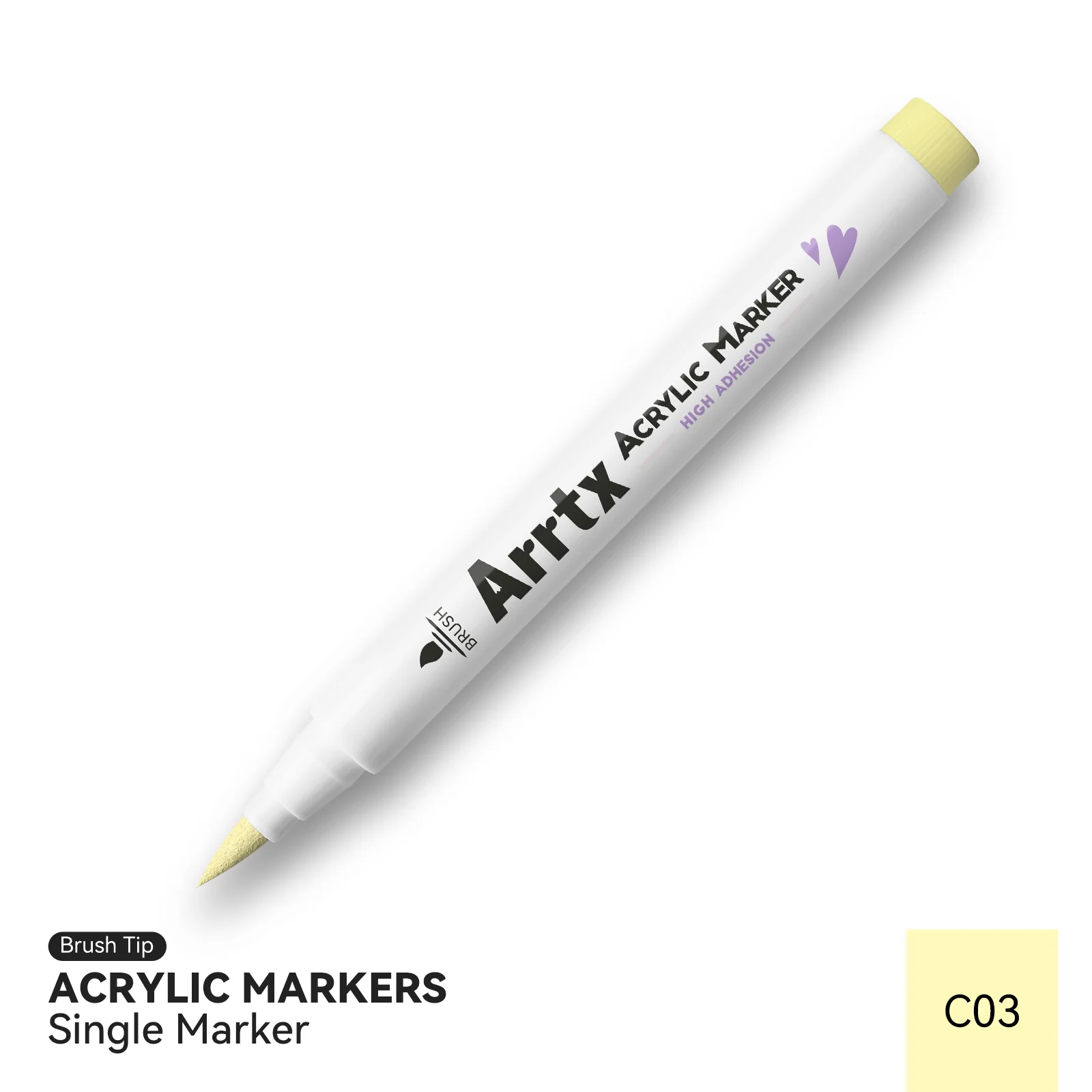Arrtx Single Color Acrylic Paint Marker C03