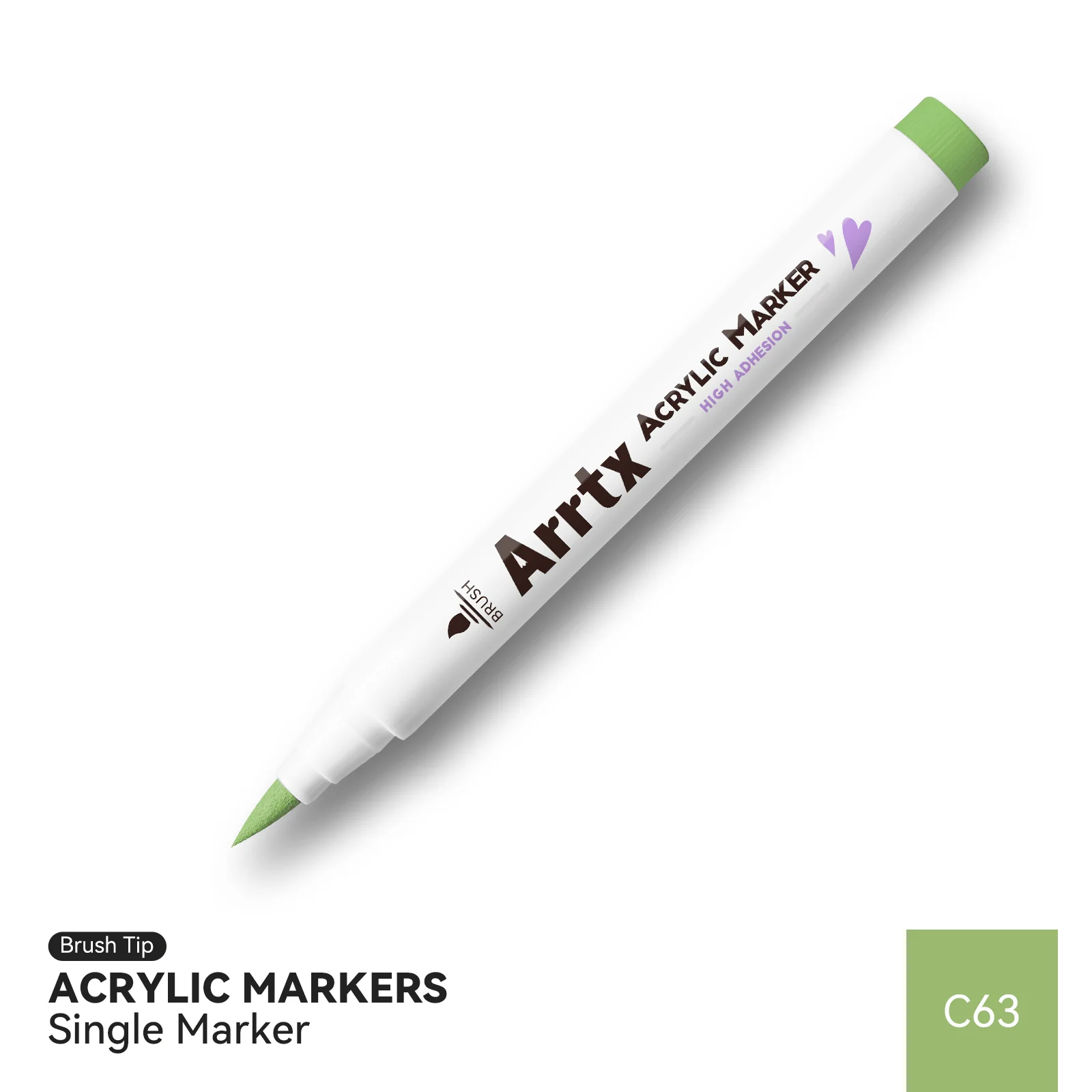 Arrtx Single Color Acrylic Paint Marker C63