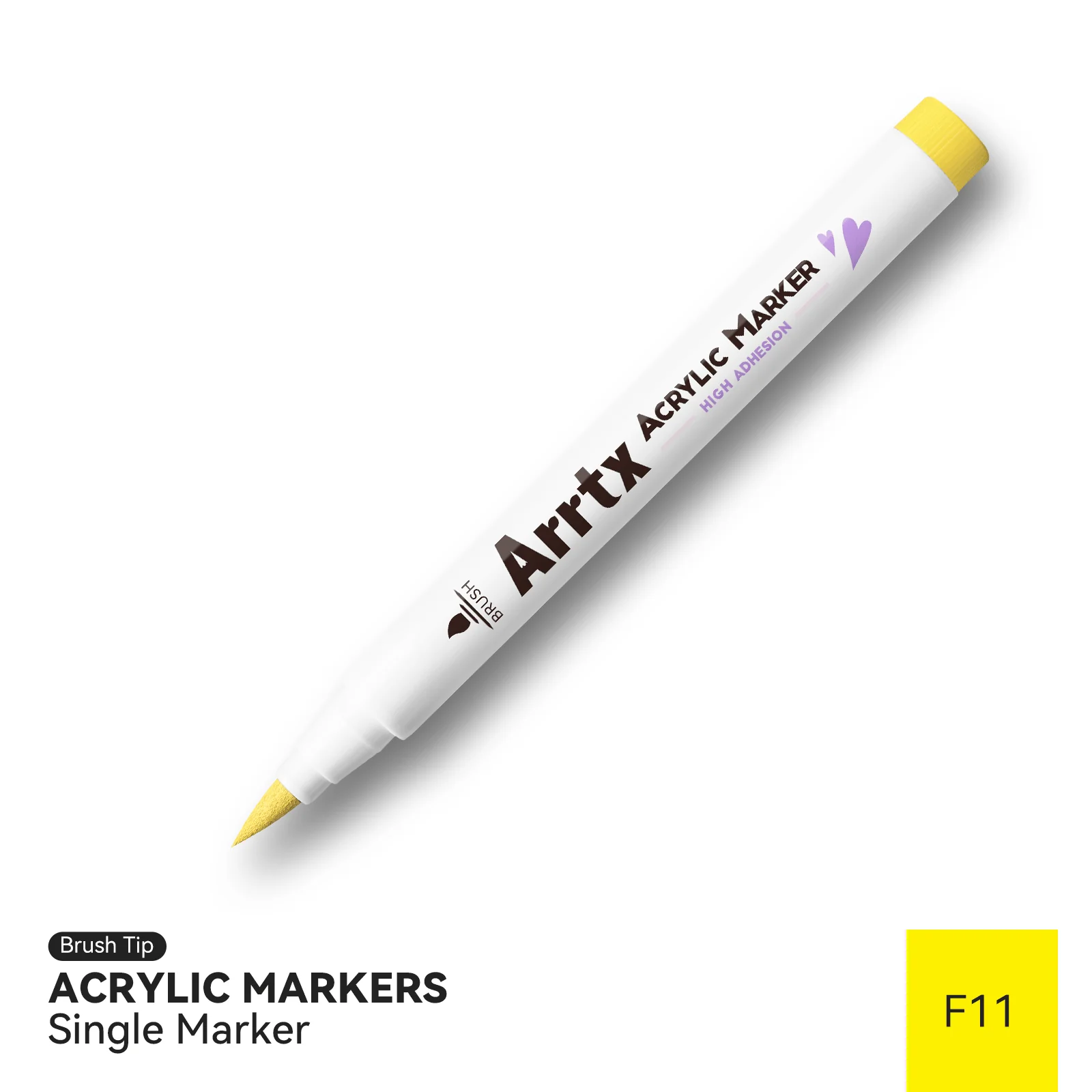 Arrtx Single Color Acrylic Paint Marker F11 Fluorescent Color